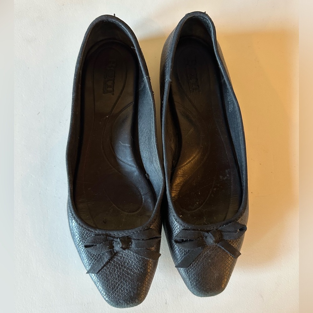 Black Born ballet flats